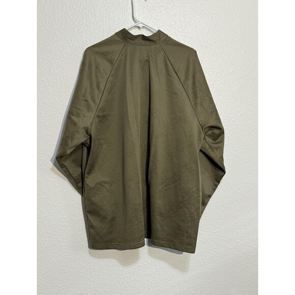 VTG Scentlok Classic Men's Zip Up XL Jacket Olive Green Hunting Logo Made in USA - Picture 2 of 10